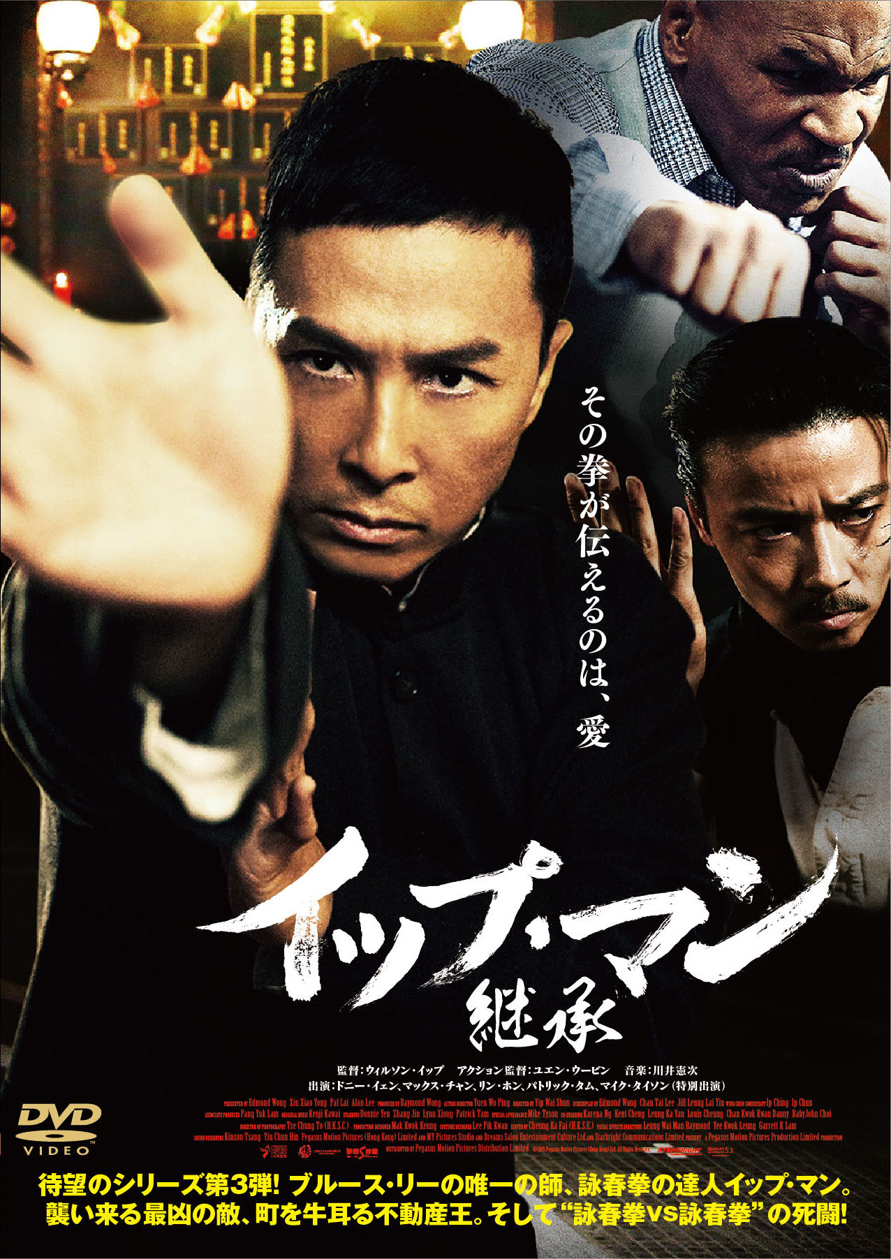 衝撃特価 イップ・マン 継承 | 映画上映会・業務用DVDなら【M.M.C. (エム その他